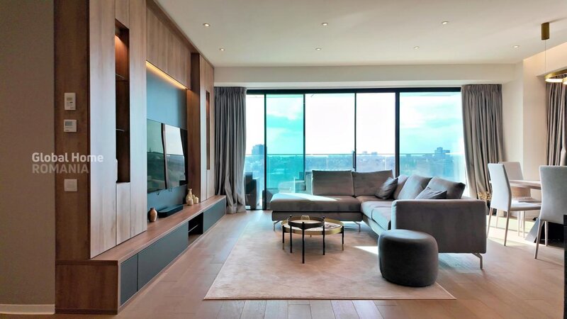 One Mircea Eliade, Floreasca, 4 rooms + terrace open view, Lemon Design.