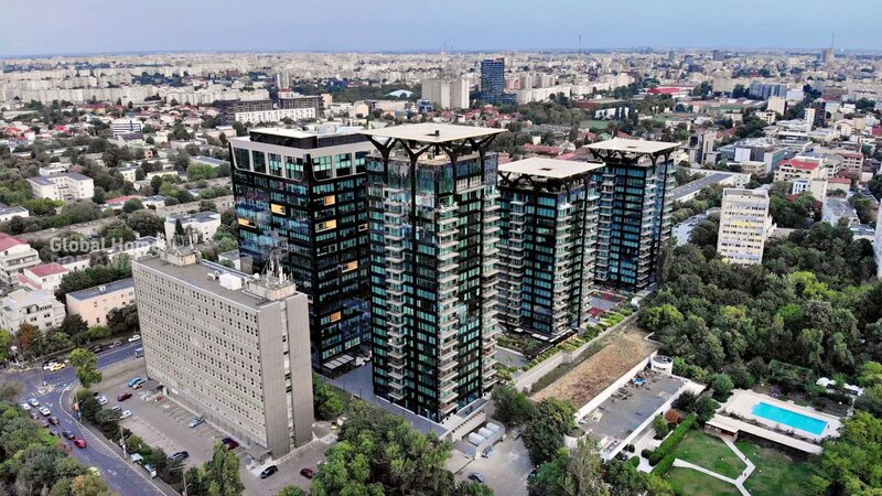 One Mircea Eliade, Floreasca, 4 rooms + terrace open view, Lemon Design.