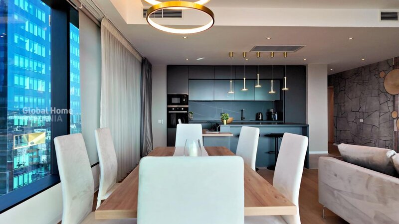 One Mircea Eliade, Floreasca, 4 rooms + terrace open view, Lemon Design.